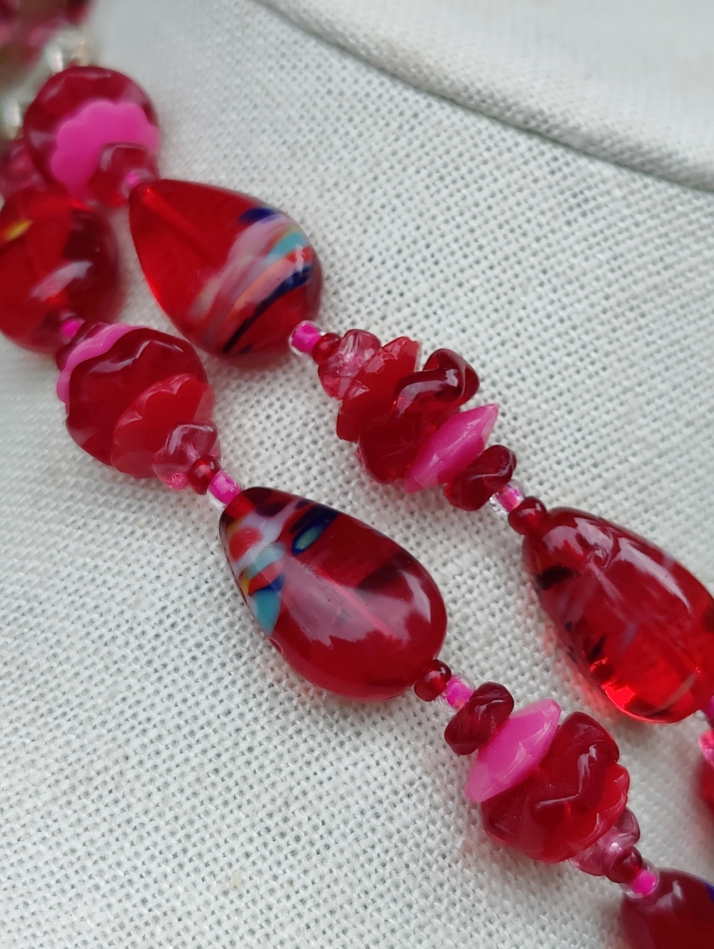 Vintage Murano Glass Necklace - Picture 8 of 9